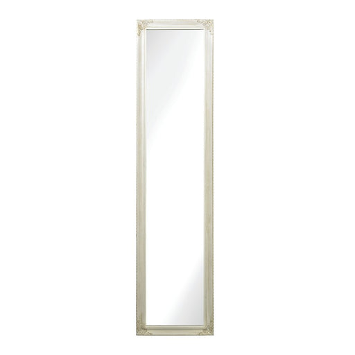 Atlas Lighting Masalia Floor Mirror, Antique White