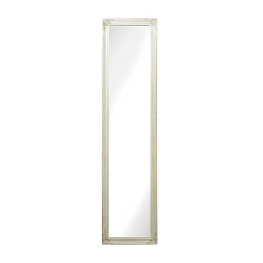 Atlas Lighting Masalia Floor Mirror, Antique White