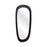 Atlas Lighting Morris Mirror, Black