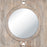 Atlas Lighting Nollen Wall Mirror, Weathered Brown