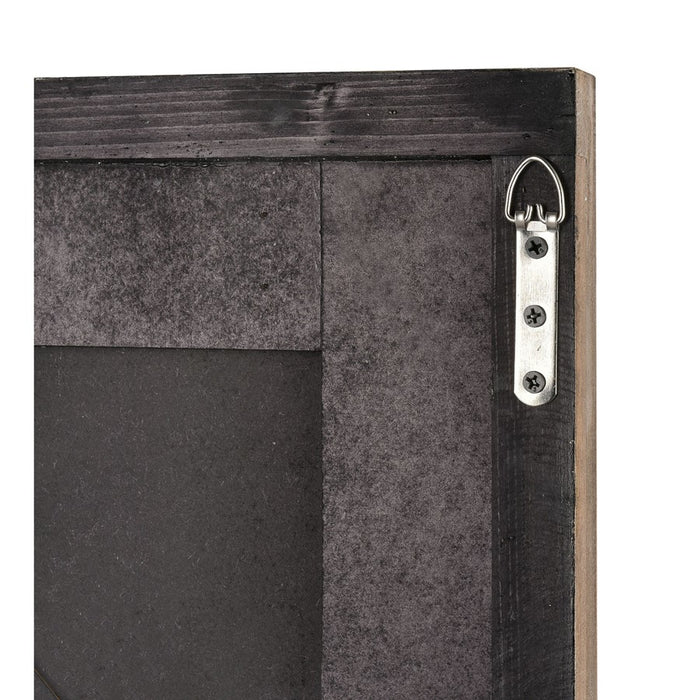 Atlas Lighting Nollen Wall Mirror, Weathered Brown