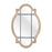 Atlas Lighting Odette Wall Mirror, Wood Tone