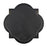 Atlas Lighting Ogee Mirror, Black