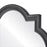 Atlas Lighting Ogee Mirror, Black