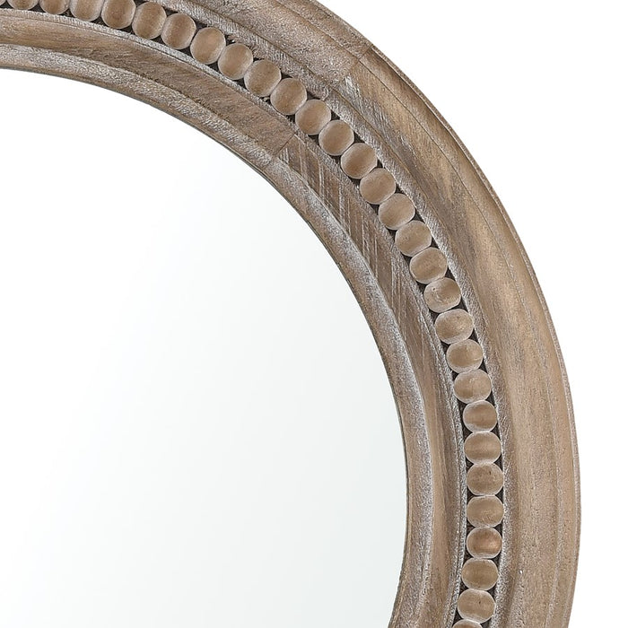 Atlas Lighting Riverrun Wall Mirror, Natural