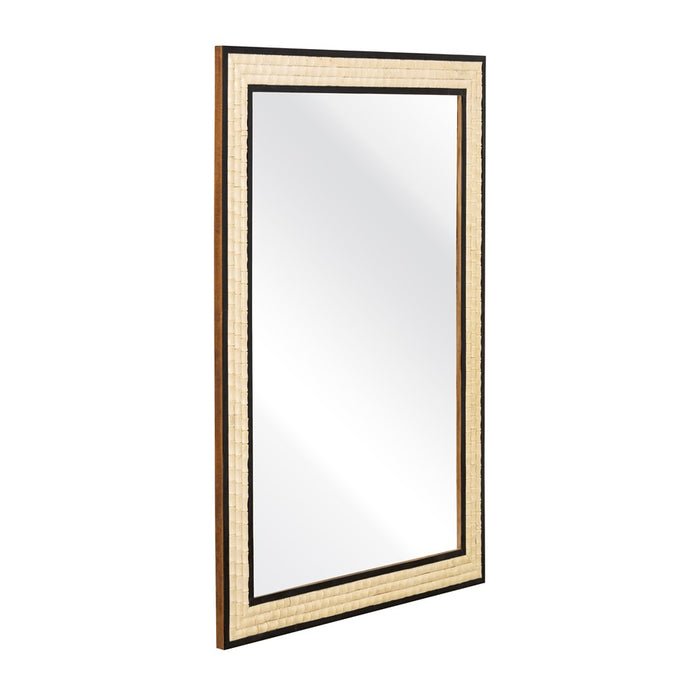 Atlas Lighting Sana Mirror, Ivory