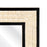 Atlas Lighting Sana Mirror, Ivory