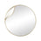 Atlas Lighting Stiller Wall Mirror, Brass