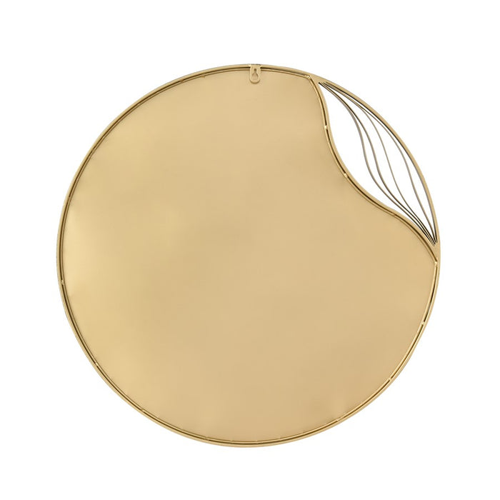 Atlas Lighting Stiller Wall Mirror, Brass