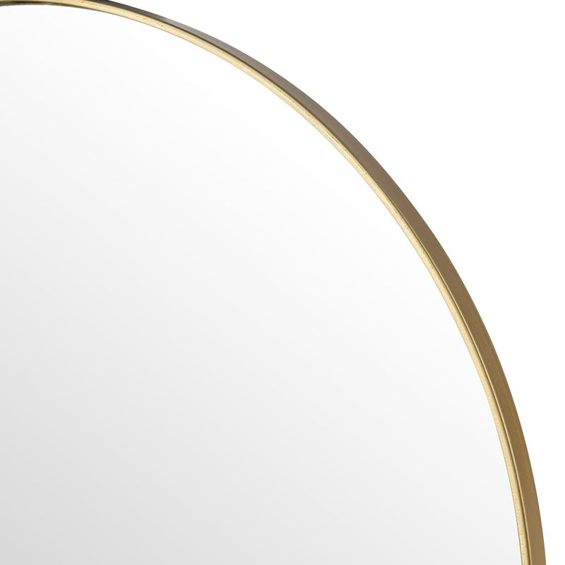 Atlas Lighting Stiller Wall Mirror, Brass