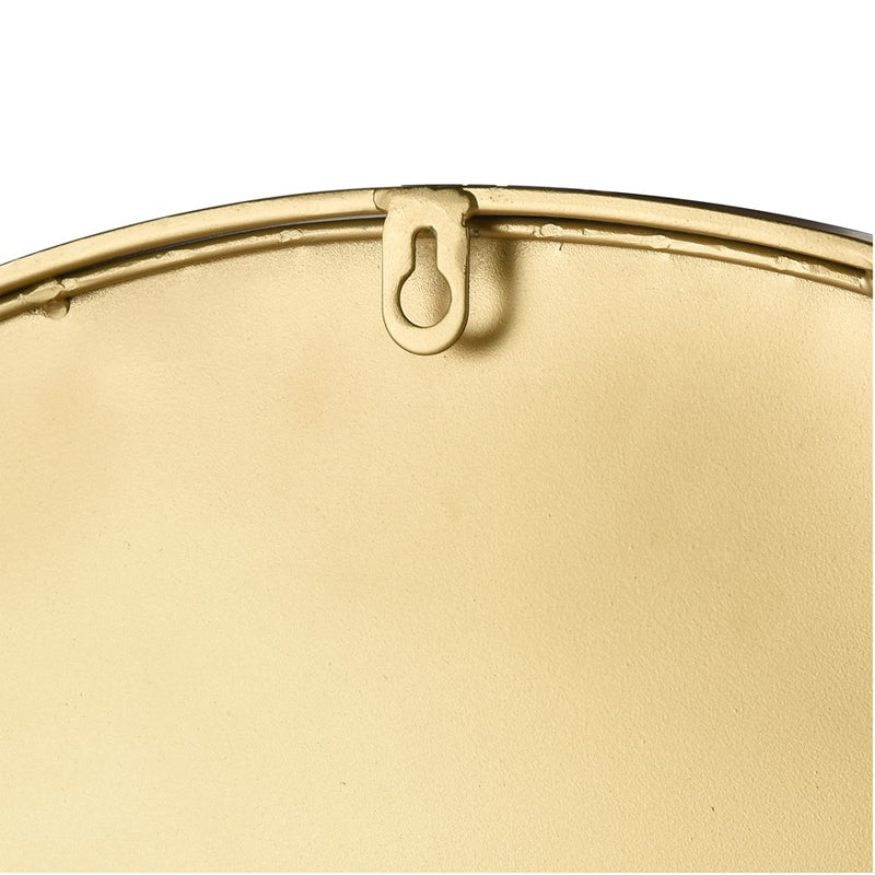 Atlas Lighting Stiller Wall Mirror, Brass