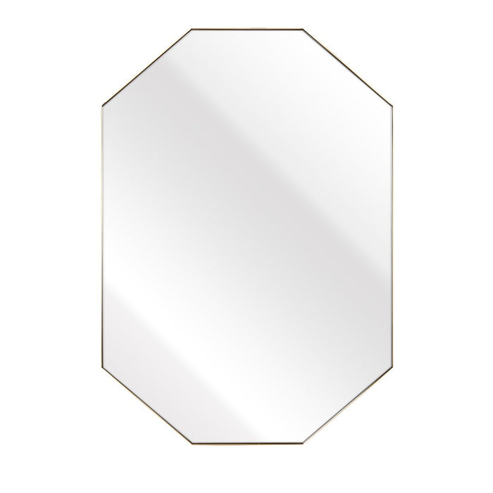 Atlas Lighting Teddy Wall Mirror, Brass