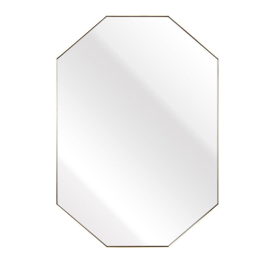 Atlas Lighting Teddy Wall Mirror, Brass