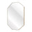 Atlas Lighting Teddy Wall Mirror, Brass
