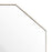 Atlas Lighting Teddy Wall Mirror, Brass