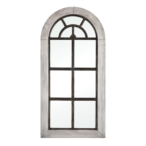 Atlas Lighting Upland Wall Mirror, Whitewash