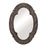 Atlas Lighting Wood Framed Wall Mirror, Aged Gray