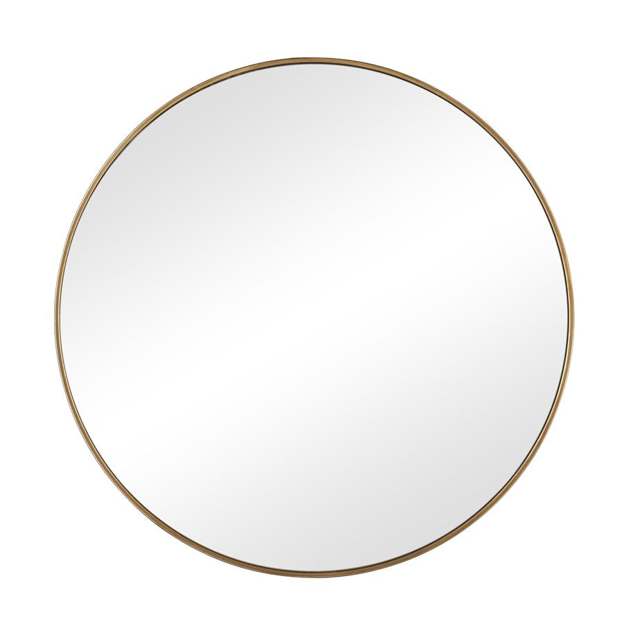 Atlas Lighting Delk Mirror, Large, Brass