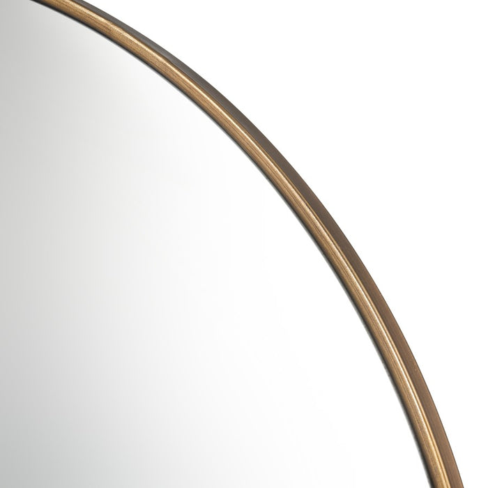 Atlas Lighting Delk Mirror, Large, Brass