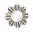 Atlas Lighting ChathamLt Wall Mirror, Gray