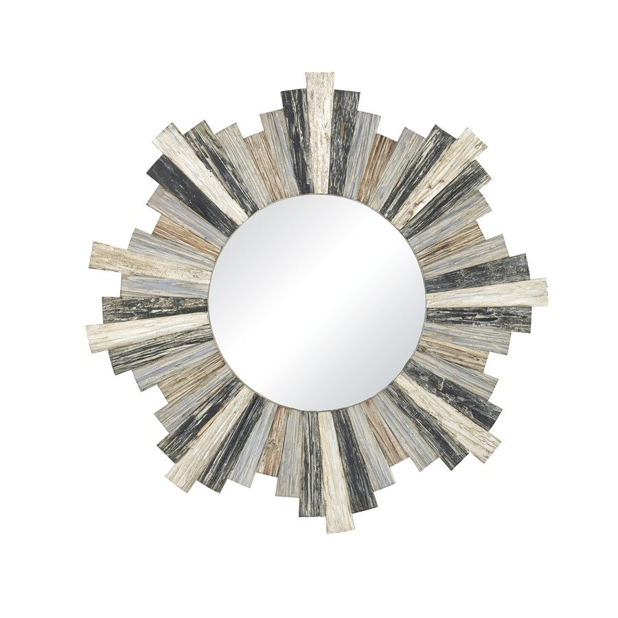 Atlas Lighting ChathamLt Wall Mirror, Gray