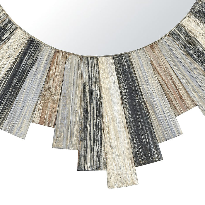 Atlas Lighting ChathamLt Wall Mirror, Gray