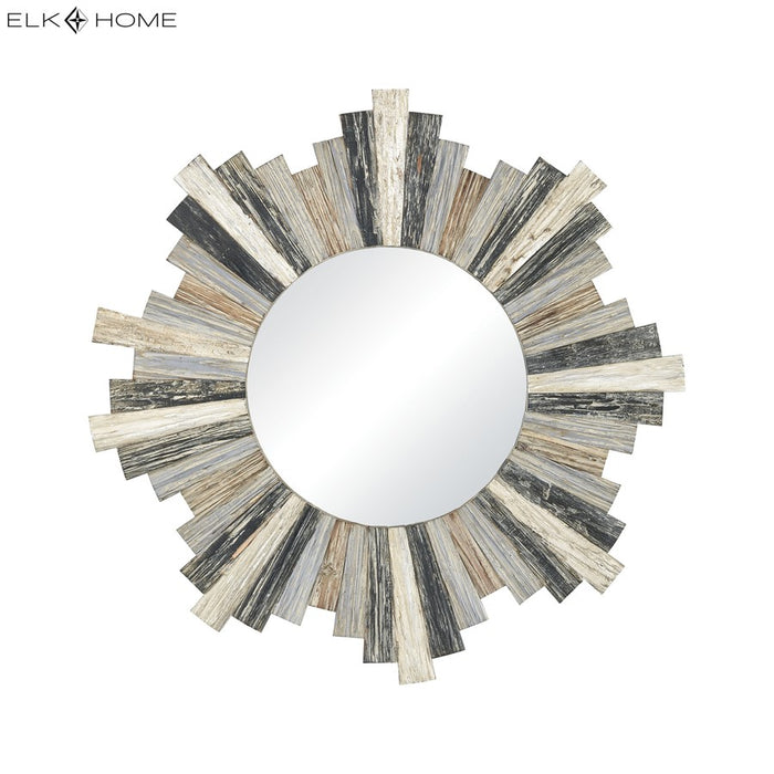 Atlas Lighting ChathamLt Wall Mirror, Gray