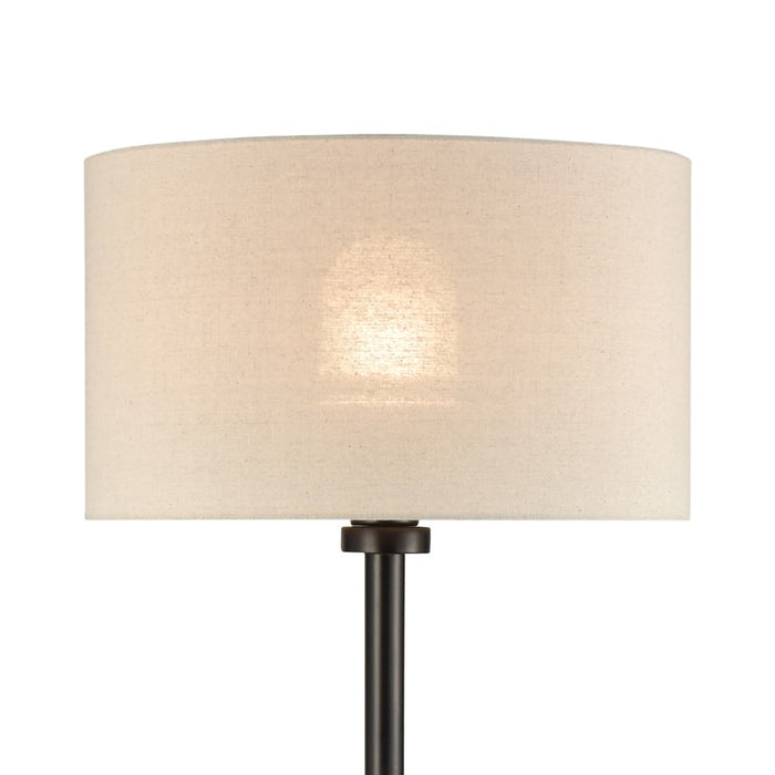 Atlas Lighting Musee 62'' High 1Lt Outdoor Floor Lamp, Slate/Gray