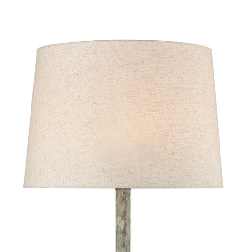 Atlas Lighting Regus 51'' High 1Lt Outdoor Floor Lamp, Gray/Natural