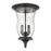 Atlas Lighting Trinity 9''W 2Lt Outdoor Flush Mount, Bronze/Clear - OL11011-BZ