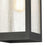 Atlas Lighting Angus 7'' Wide 1Lt Outdoor Pendant, Charcoal/Clear