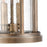 Atlas Lighting Brison 8'' Wide 2Lt Outdoor Pendant, Brass/Clear