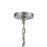 Atlas Lighting Crested Butte 9''W 1Lt Outdoor Pendant, Aluminum