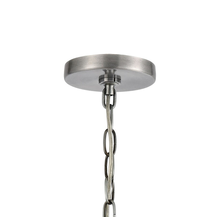 Atlas Lighting Crested Butte 9''W 1Lt Outdoor Pendant, Aluminum