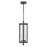 Atlas Lighting Gladwyn 8.25'' Wide 3Lt Outdoor Pendant, Black/Clear