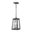 Atlas Lighting Kirkdale 9'' Wide 2Lt Outdoor Pendant, Black/Clear