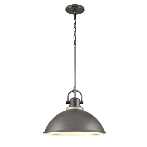 Atlas Lighting North Shore 18''W 1Lt Outdoor Pendant, Iron/Bronze