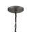 Atlas Lighting North Shore 24''W 3Lt Outdoor Pendant, Iron/Bronze