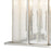 Atlas Lighting Oak Park 9''W 3Lt Outdoor Pendant, Aluminum/Clear