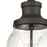 Atlas Lighting Renford 8'' Wide 3Lt Outdoor Pendant, Bronze/Clear