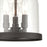 Atlas Lighting Renford 8'' Wide 3Lt Outdoor Pendant, Bronze/Clear