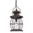 Atlas Lighting Village Lantern 8''W 1Lt Outdoor Pendant, Charcoal