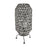 Atlas Lighting Banaue 36'' High 1Lt Outdoor Table Lamp, Gray/Gray