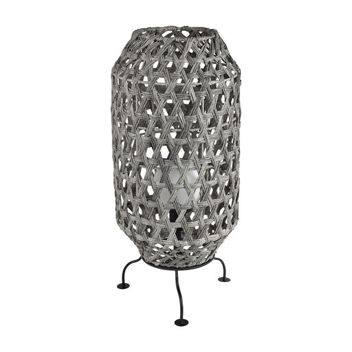Atlas Lighting Banaue 36'' High 1Lt Outdoor Table Lamp, Gray/Gray