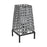 Atlas Lighting Carus 27'' High 1Lt Outdoor Table Lamp, Gray/Gray