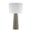Atlas Lighting Eilat 27''H 1Lt Outdoor Table Lamp, Concrete/White