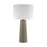 Atlas Lighting Eilat 27''H 1Lt Outdoor Table Lamp, Concrete/White