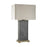 Atlas Lighting Elliot Bay 28''H 1Lt Outdoor Table Lamp, Gray/Brown