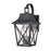 Atlas Lighting Splitrock 15.5''H 1Lt Outdoor Sconce, Medium Black