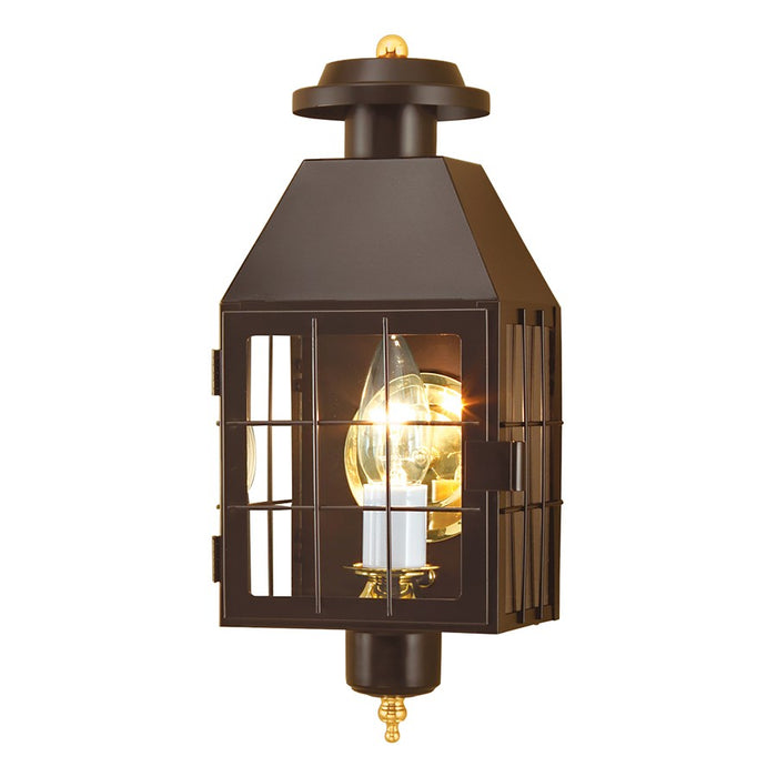 Atlas Lighting American Heritage 16.5''H 1Lt Outdoor Sconce, Bronze - OL11060-BZ